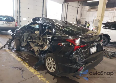 2021 Toyota Prius Le from USA, damaged, VIN JTDKAMFU6M3144213